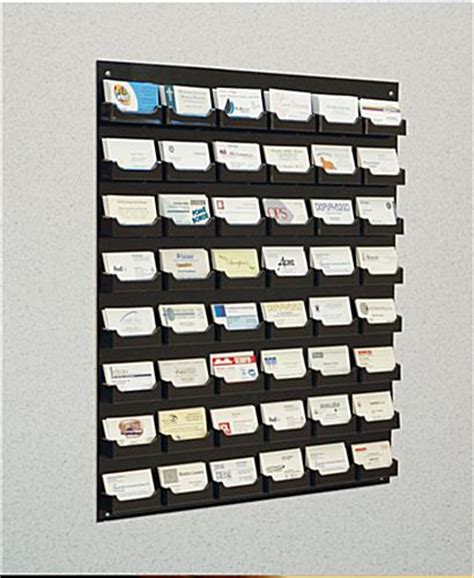 wall mounted business card holder uk